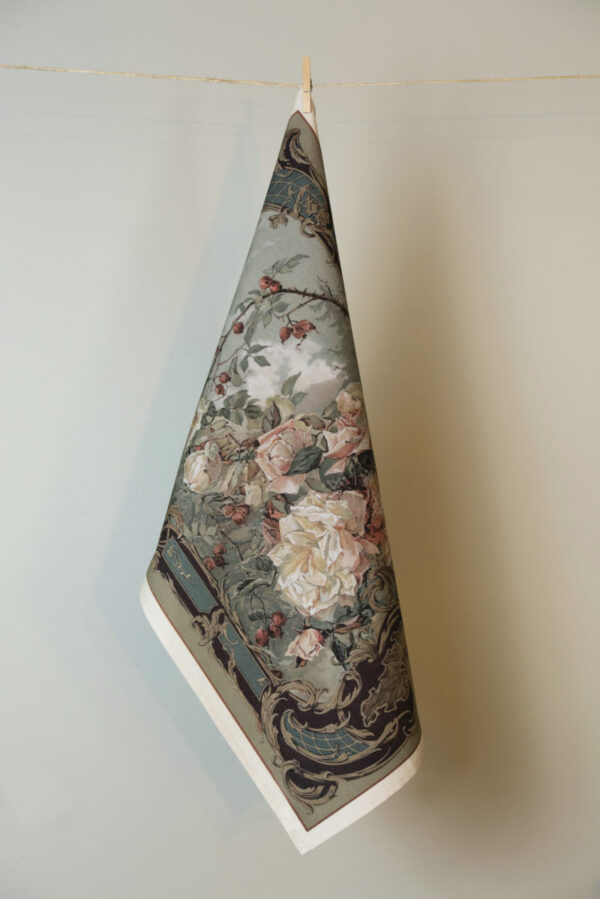 Le torchon en coton « Rose »