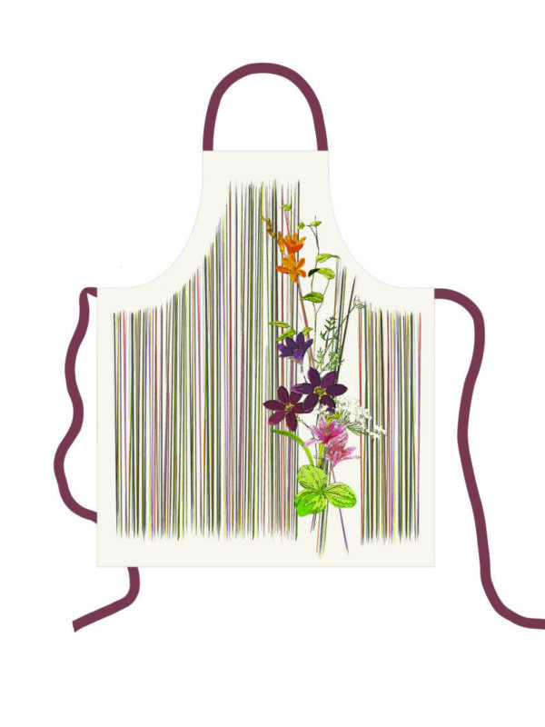 Le tablier en coton « Air de printemps »