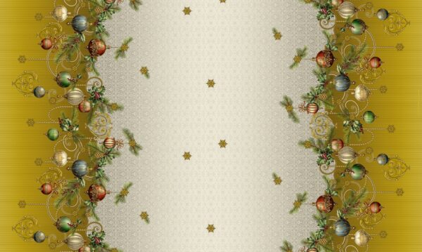 Fabric by the metre Au cœur de Noël